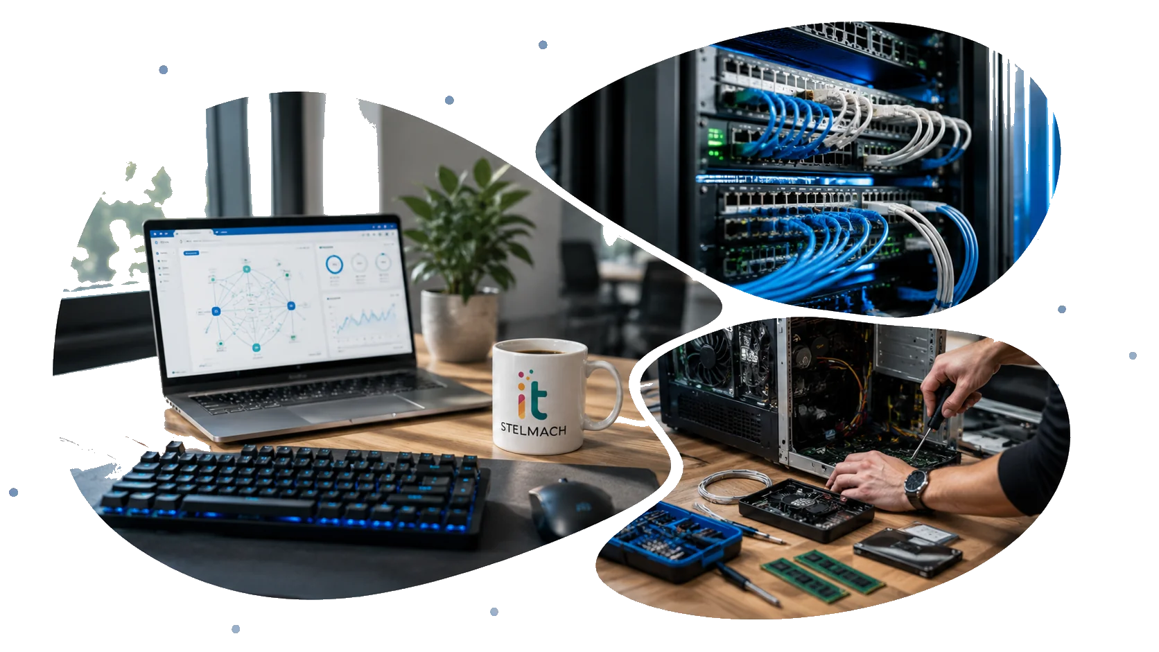 IT-Service Stelmach Hildesheim: Netzwerk-Betreuung, Server-Technik und PC-Reparatur aus einer Hand